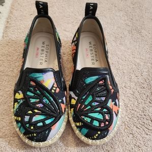 New Toddler Girl Sophia Webster Espadrilles Size 27 or 10 US